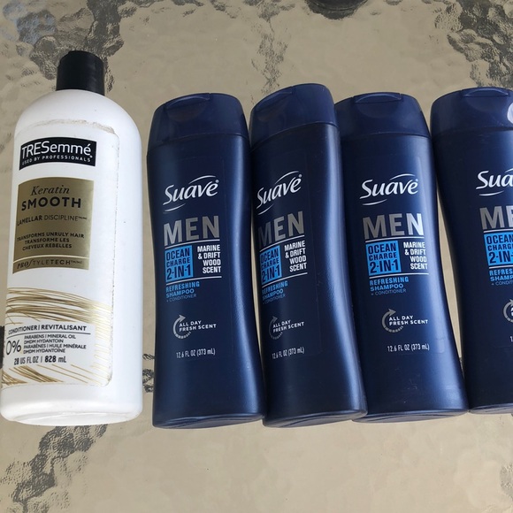Suave Other - Suave Men Ocean Charge 2-in-1 Shampoo & Conditioner - Tresemme Keratin Smooth